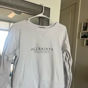 All Saints White  women’s  Sweater